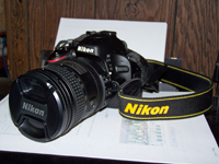 My new Nikon D5100 DSLR